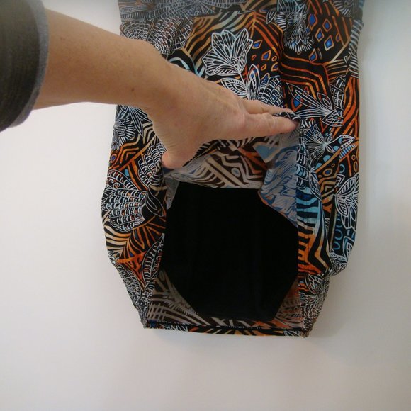 Christina One Piece Swim Suit with Over Dress - Picture 4 of 5